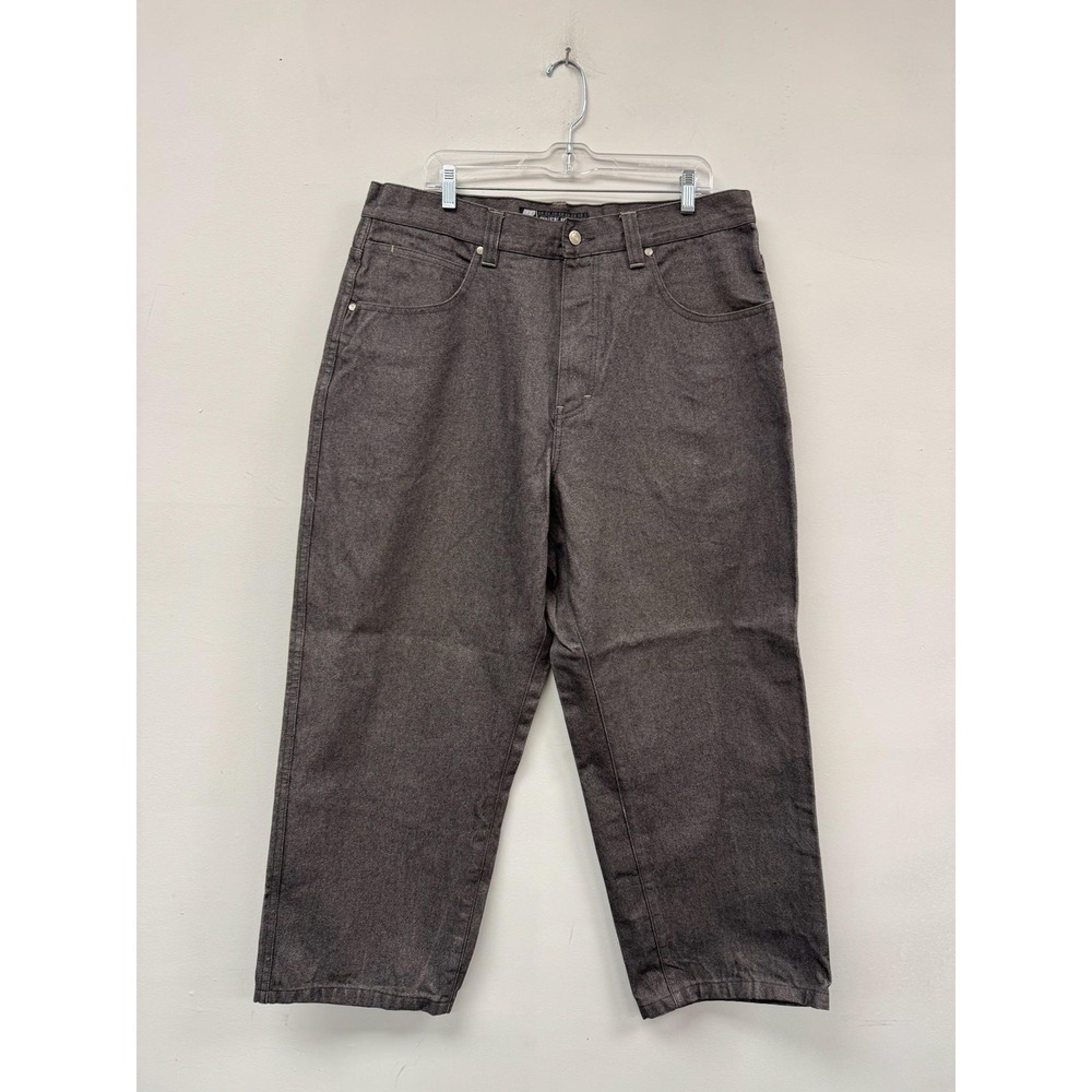 Vintage Ruff Ryders Jeans Mens 36x28‎ Gray Charcoal Relaxed Straight Denim Y2K